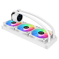 Refroidisseur d'eau multi-compatible tout-en-un pour CPU AIO Compatible avec Intel Efficient Control Pump 360mm Liquid Water Cooling