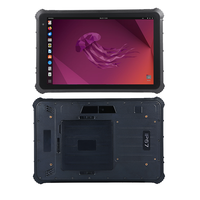 Tablette robuste Ubuntu 10,1 pouces IP67 RK3588 I5 Linux pour l'inspection des postes de transformation SCADA du réseau électrique avec scanner 2D