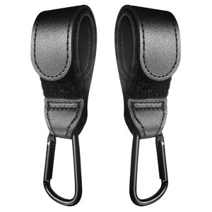 Xe đẩy em bé móc giỏ hàng tổ chức phụ kiện ngoài trời bé Buggy clip móc vòng băng đa năng bền PU da cung cấp - Product Image 1