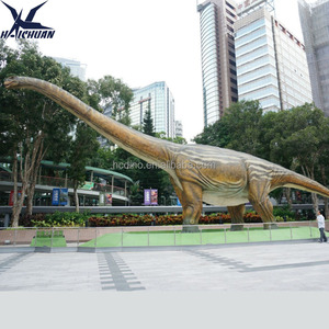 <span class=keywords><strong>Dinosaurio</strong></span> gigante <span class=keywords><strong>Diplodocus</strong></span> de Haichuan Animatronic con cola larga y cuello tamaño real para uso en parques de aventura - Product Image 1