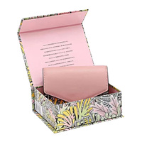 Boîte d'emballage de portefeuille en carton de luxe avec Logo personnalisé, boîte magnétique d'emballage de sac à main pour femme, vente en gros