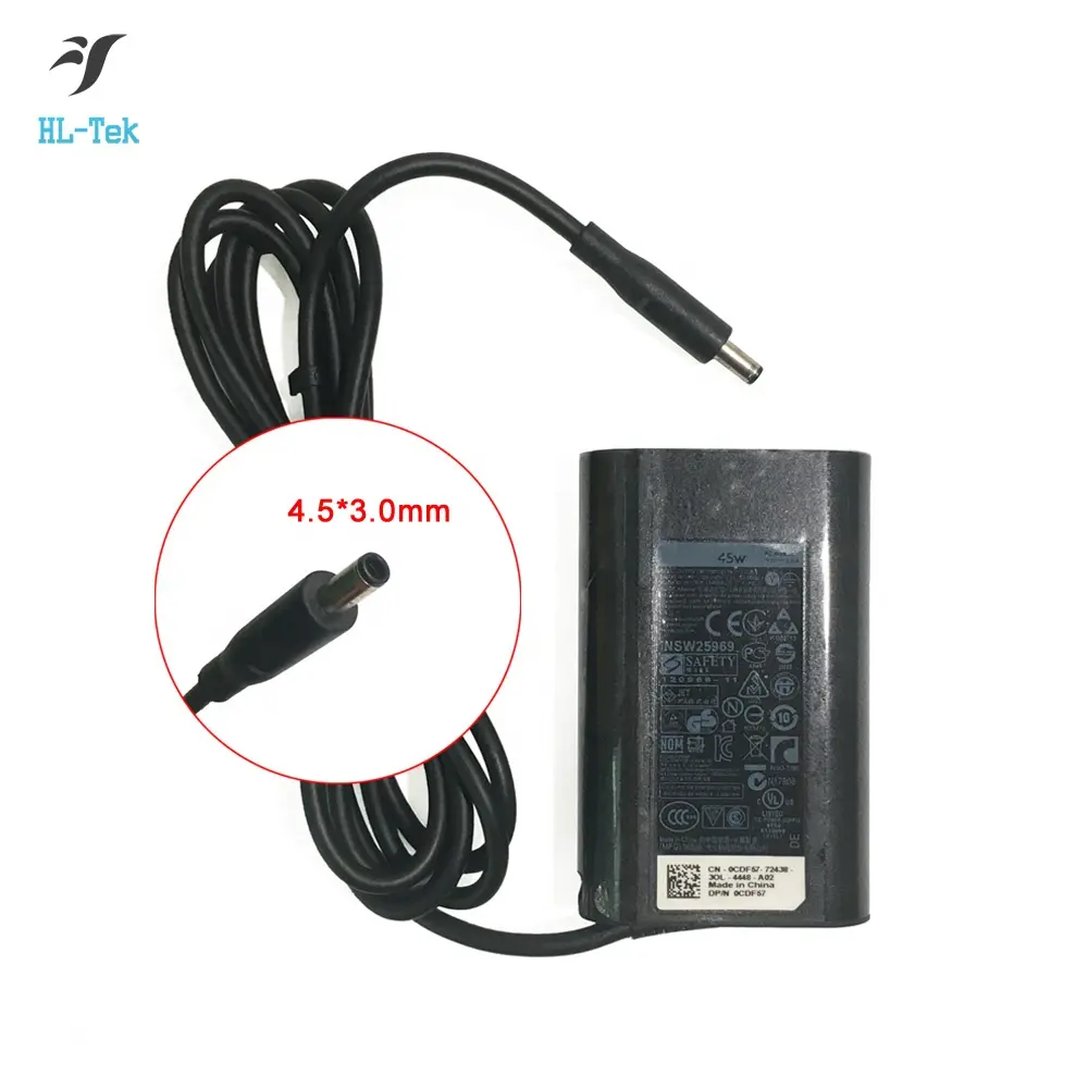 45w 19.5v 2.31a AC Adapter LA45NM131 for Dell XPS 11 9P33D-1501 Inspiron 13-7000 15-5000 15-3000 11-3000 15-7000 17-5000 13-5000