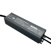 Controlador LED de Voltaje Constante de 24V 45W, Impermeable IP67, Carcasa de Aluminio, Atenuación DALI-2 y por Botón