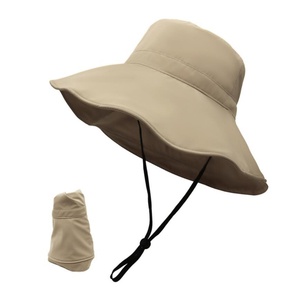 Sombrero de Pescador con Protección UV, Estilo Casual, para Primavera/Verano, Unisex, de Ala Ancha, Plegable, sin Costuras, para Exteriores - Product Image 6