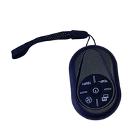 Télécommande universelle pour climatiseur domestique, sangle de transport, réglage du code fixe, Air Mouse, 4 boutons, infrarouge, portée de 10m, silicone