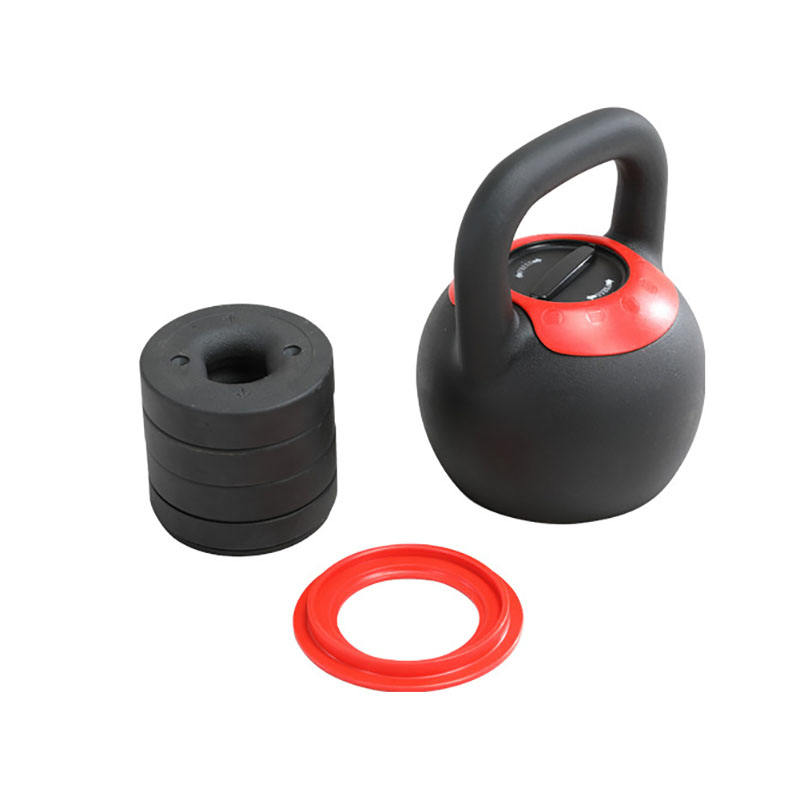 SPORTNOW Haltère Réglable Poids 3,5kg 6kg 8kg 10kg, Avec Plateau De Rangement Et Poignée Antidérapante, équipement De Fitness Pour La Maison, Noir