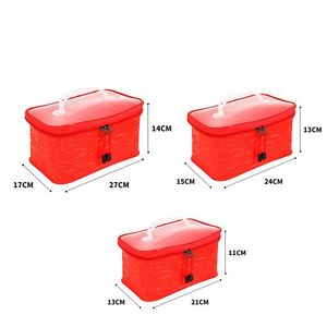 Boîte pliable chaude conteneur d'eau <span class=keywords><strong>randonnée</strong></span> en plein air pêche canotage seau de pêche bois crevettes conteneur EVA pêche seau à eau - Product Image 4