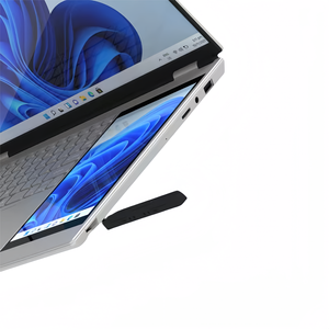 Win11 15,6 + 7 pulgadas doble pantalla N100 Quad Core 4 <span class=keywords><strong>DDR4</strong></span> <span class=keywords><strong>16GB</strong></span> SSD 256GB Ordenador de negocios nuevos portátiles baratos - Product Image 4
