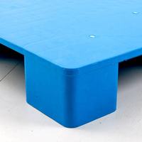 Palette en plastique industrielle à surface lisse et durable, à face unique, haute capacité de charge, vendue à bas prix par le fournisseur