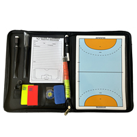 Sac d'équipement d'arbitre de football/soccer - Sac de kit d'arbitre d'entraîneur - Jeton de tirage au sort - Manomètre - Fabriqué en Chine