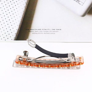 Pasadores decorativos de alta calidad con diamantes de imitación para mujer, pasadores de diamante, clip para el pelo de chica ostentosa - Product Image 4