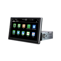 Autoradio Android 10 1 Din avec écran tactile LCD 10,1 pouces, GPS, amplificateur DSP, carte SD, garantie 1 an, lecteur CD pour tableau de bord