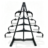 Ensemble de poignées rotatives ajustables à 360 degrés pour tirage vertical, en acier massif, multi-prise, accessoires pour machine à câble pour haltérophilie