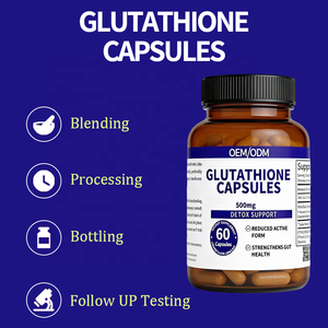 L-Glutathion 500mg Vitamine <span class=keywords><strong>Capsules</strong></span> - Natuurlijke Detox & Darmgezondheid Ondersteuning - 60 stuks Actieve Gereduceerde Formule OEM 2 <span class=keywords><strong>Capsules</strong></span> Dagelijks - Product Image 3