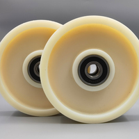180*50mm roues en nylon pièces d'équipement de manutention roue d'entraînement