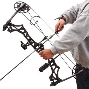 Hi Top Bán Sỉ Cung Hợp Chất Trọng Lượng Nhẹ Cung Bắn Cung Săn Bắn Mũi Tên Tay Trái Cung Hợp Chất M128 70Lbs Bắn Cung Mạnh Mẽ Đảo Ngược - Product Image 5