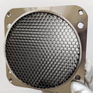Hengshi Electroless Nickel Plating Aço <span class=keywords><strong>Honeycomb</strong></span> Vent para Ventilador Refrigeração Hospital Use EMI Blindagem - Product Image 6