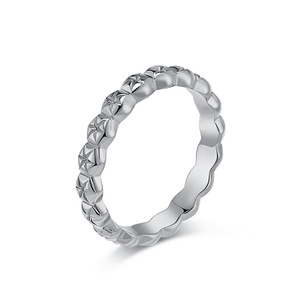 Popular yunnique cross-border e-commerce brand, minimalist and luxurious 18K gold plated <b>titanium</b> steel <b>ring</b> for wo - Product Image 5
