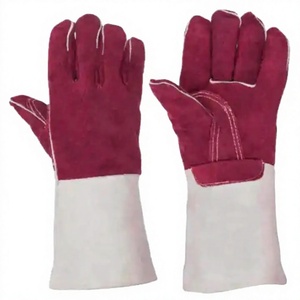 ถุงมือเชื่อมหนัง JNM SAFETY พรีเมียม เฮฟวี่ดิวตี้ 11 ออนซ์ ป้องกันการสั่นสะเทือน ป้องกันประกายไฟ ความร้อน และไฟ สำหรับงานอุตสาหกรรม - Product Image 1