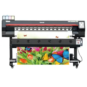 Eco Solvent Printer Printers Cheaper Price large format inkjet printing machine 1.6m 1.8m plotter vinyl outdoor advertising