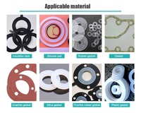 Mesin Pemotong Gasket Karet Silikon AOL CNC Digital High Rigid dengan Pisau Osilasi Garansi 3 Tahun