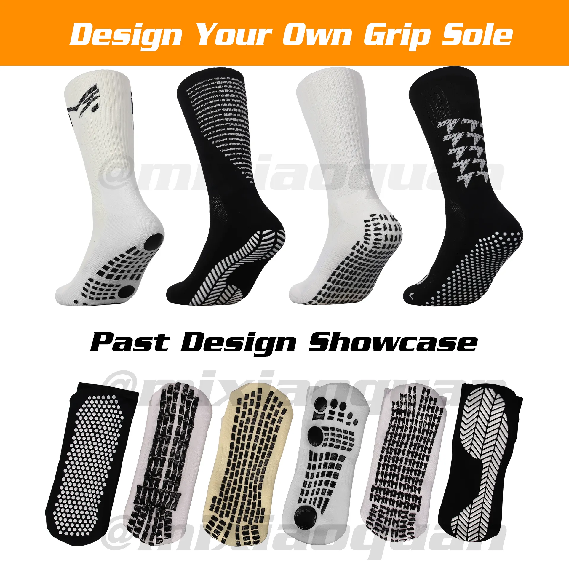FREE DESIGN High Quality Custom Men Socks Unisex Custom Logo Fashion Street Cotton Socks With Your Own Custom Design