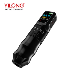 เครื่องสักลายไร้สาย Yilong ปรับระดับได้ แบตเตอรี่ 1200mAh 2.4-4.2 มม. สำหรับมืออาชีพ พร้อมสาย RCA - Product Image 6