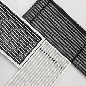 High Performance ABS Air Vents Air Conditioning Ventilation Outlet Linear Bar Grille