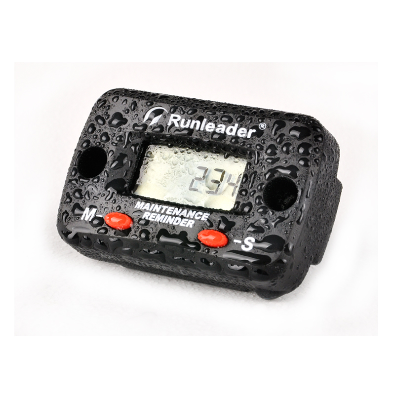Цифровой счетчик часов Runleader, для автомобилей, велосипедов, питбайков, мотокроссов, лодок, косилок, мотоциклов, квадроциклов