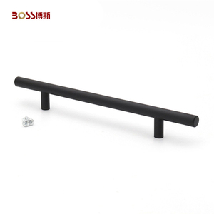 Hot Sale T-Shape Stainless Steel Metal Furniture Handle Golden Kitchen Cabinet <strong>Drawer</strong> <strong>Knob</strong> for Bedroom Bathroom Living Room - Product Image 4