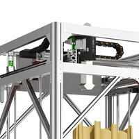 Imprimante 3D industrielle intelligente à granulés AI, machine d'impression FGF grand format avec nivellement automatique pour modèles de sculpture