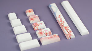 Capuchons de clavier personnalisés ANSI ISO, ensemble de touches blanches, toutes les langues, profil <span class=keywords><strong>Xda</strong></span> Oem, ensemble complet de touches vierges - Product Image 6