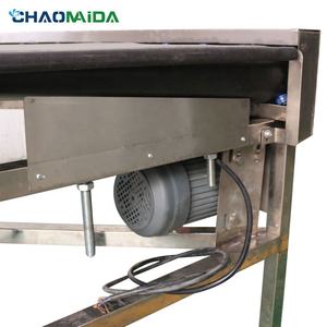 PVC bantlı konveyör kavisli taşıma makinesi ayarlanabilir hız seçimi konveyör - Product Image 4