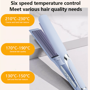 Alisador de pelo <span class=keywords><strong>para</strong></span> peinado, alicates <span class=keywords><strong>para</strong></span> ondulado, alisador de pelo ondulado y alisador de pelo <span class=keywords><strong>para</strong></span> <span class=keywords><strong>hacer</strong></span> <span class=keywords><strong>el</strong></span> pelo esponjoso - Product Image 6