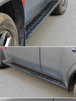 Panneau de protection latéral de voiture en acier inoxydable avec garniture de pédale de bienvenue pour Chery Jetour T2