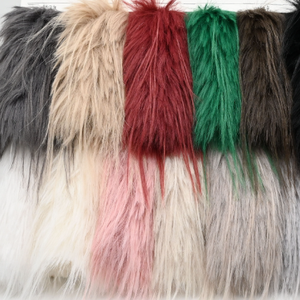 Idea de felpa de plumas de imitación para bolsa de ropa de pelo <span class=keywords><strong>extra</strong></span> <span class=keywords><strong>largo</strong></span> <span class=keywords><strong>tela</strong></span> de felpa de juguete - Product Image 1