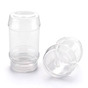 Envase de Plástico PET de 500 ml para Alimentos, Tarro de Almacenamiento de Dulces y Galletas, Recipiente de Plástico de Boca Ancha para Alimentos Secos con Tapa - Product Image 2