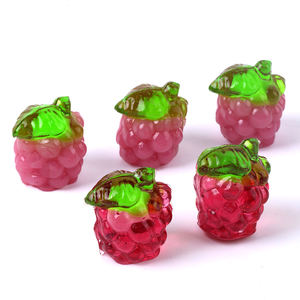 ผู้ผลิตลูกอมกัมมี่คุณภาพสูง บรรจุภัณฑ์ปรับแต่งได้ ขายส่งลูกอมกัมมี่รูปองุ่นแบบฮาลาล - Product Image 2