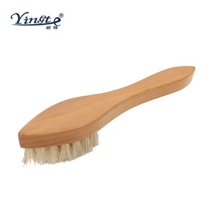 Yinste Wooden Shoe <b>Brush</b> Solid Wood Soft Bristles <b>For</b> <b>Cleaning</b> Shoes - Product Image 1