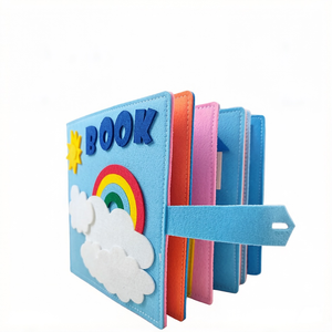 Fabricant de livres d'activités Montessori en feutre personnalisés, vente en gros, pages d'activités silencieuses pour tout-petits, jouet éducatif d'apprentissage - Product Image 6