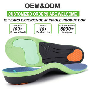 S-King Custom Verpakking Groothandel Custom Pu Foam Sport <span class=keywords><strong>Gel</strong></span> Schoenen Inlegzolen Siliconen Hiel Pad Orthopedische Schoen Inlegzolen - Product Image 2