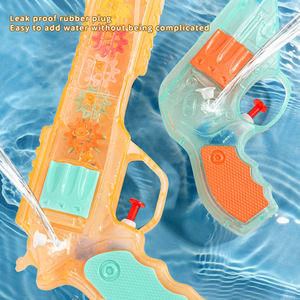 2 в 1 пластиковый прозрачный вращающийся водяной пистолет игрушки для детей мини-водяной пистолет летний наружный водяной пистолет для детей - Product Image 4