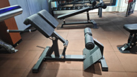 2024 nouvelle usine vendant directement la machine de fitness commerciale chaise romaine Gym réglable chaise romaine Extension arrière