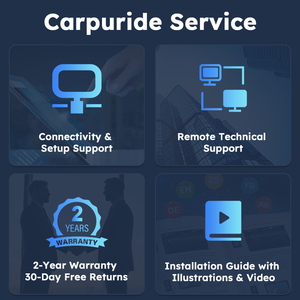 Carpuride CarPlay para Motos <span class=keywords><strong>con</strong></span> Cámaras, Pantalla CarPlay para Motocicleta <span class=keywords><strong>de</strong></span> 6 Pulgadas, Apple CarPlay Inalámbrico, Android Auto, Cámaras Duales W603D - Product Image 5