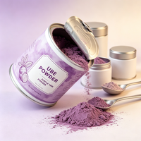Poudre d'UBE naturelle de qualité alimentaire certifiée UE et USDA, fournie par l'usine, OEM, poudre d'igname violette UBE