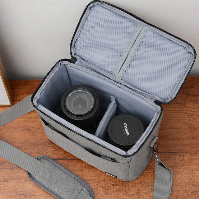 Professional Sling Crossbody Hidden Camera Bag case for Lens Pouch Photography Photo Bag
