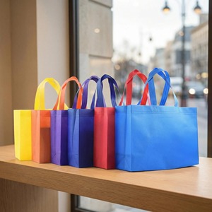 Bolsa de Comida para Llevar con Logotipo Personalizado, Embalaje para Entrega de Alimentos, Reutilizable, Impermeable, para Regalo, Café, Comida para Llevar, Bolsa Aislante de Tela No Tejida - Product Image 1