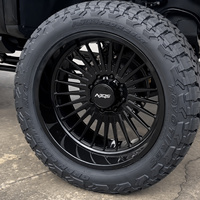 Jantes forgées NJQS de luxe Super Single 26 pouces pour pick-up et SUV 26X12 26X12 28X16 PCD 6x135 8x170 8x180 28 pouces