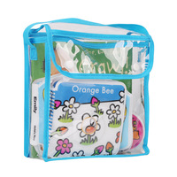 Little Ps Interactive Storybook Play & Learn Cozy Educational Fun Pack [Classique] Emballage en sac bleu Reliure parfaite