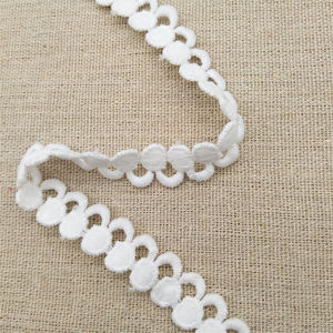 Moderno 100% algodón bordado encaje ajuste Soluble en agua sostenible hogar Textiles prendas sombreros zapatos bolsas Decoración elegante - Product Image 6